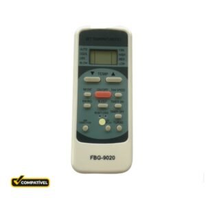 9020 CONTROLE COMPATIBLE C/ AIRE MIDEA,TOKYO,PHILCO,ELECTROLUX,