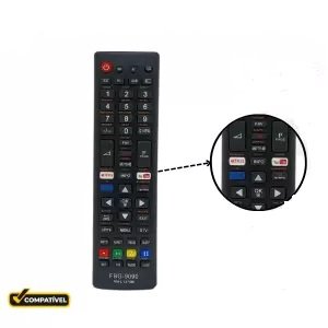 9090 CONTROLE COMPATIBLE C/ VARIAS MARCAS