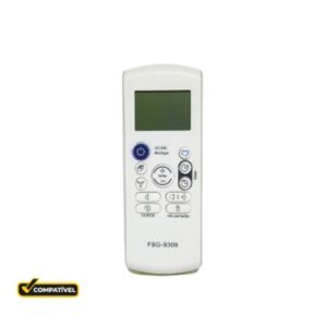 9309 CONTROLE COMPATIBLE C/ AIRE CONDICIONADO SPRINGER,MIDEA,CARRIER,COMFEE,